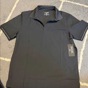 Rhone Men's Dark Polo Shirt